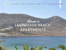 Tablet Screenshot of amorgos-levrossos.com